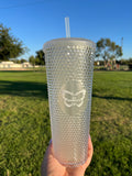 Clear Studded Tumbler